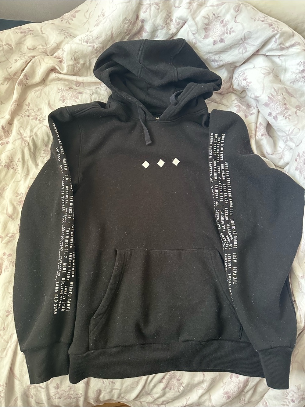 The weeknd five year anniversary hoodie